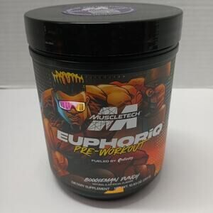 Limited Edition EuphoriQ Pre-Workout Boogieman Punch 10.93 oz (310 g) Exp 7/2026